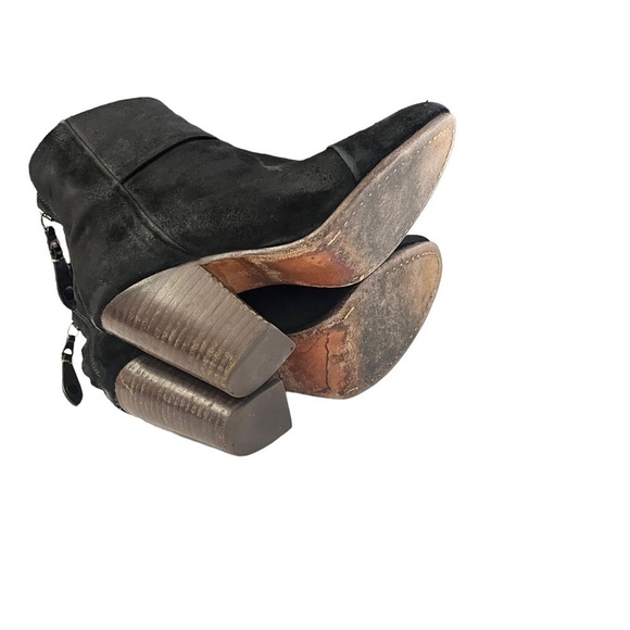 Rag & bone classic newbury black suede ankle boots - Picture 3 of 7